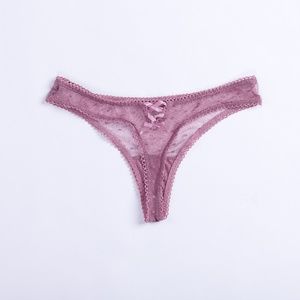 Celine: Purple Mesh Panty/Thong